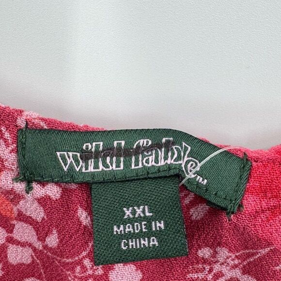 3For$20 Wild Fable Floral Crop Top New size XXL - Picture 4 of 6